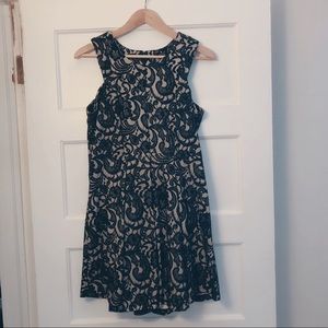 Want & Need XL lace princess-line dress